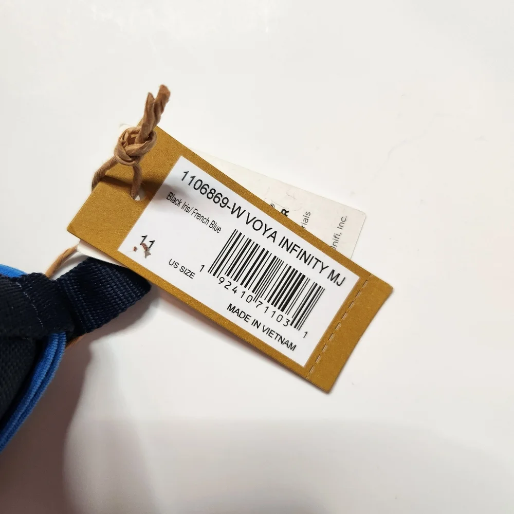 NWT Teva Black Iris & French Blue Voya Infinity Mary Jane Flats Womens Size 11 - Picture 8 of 8